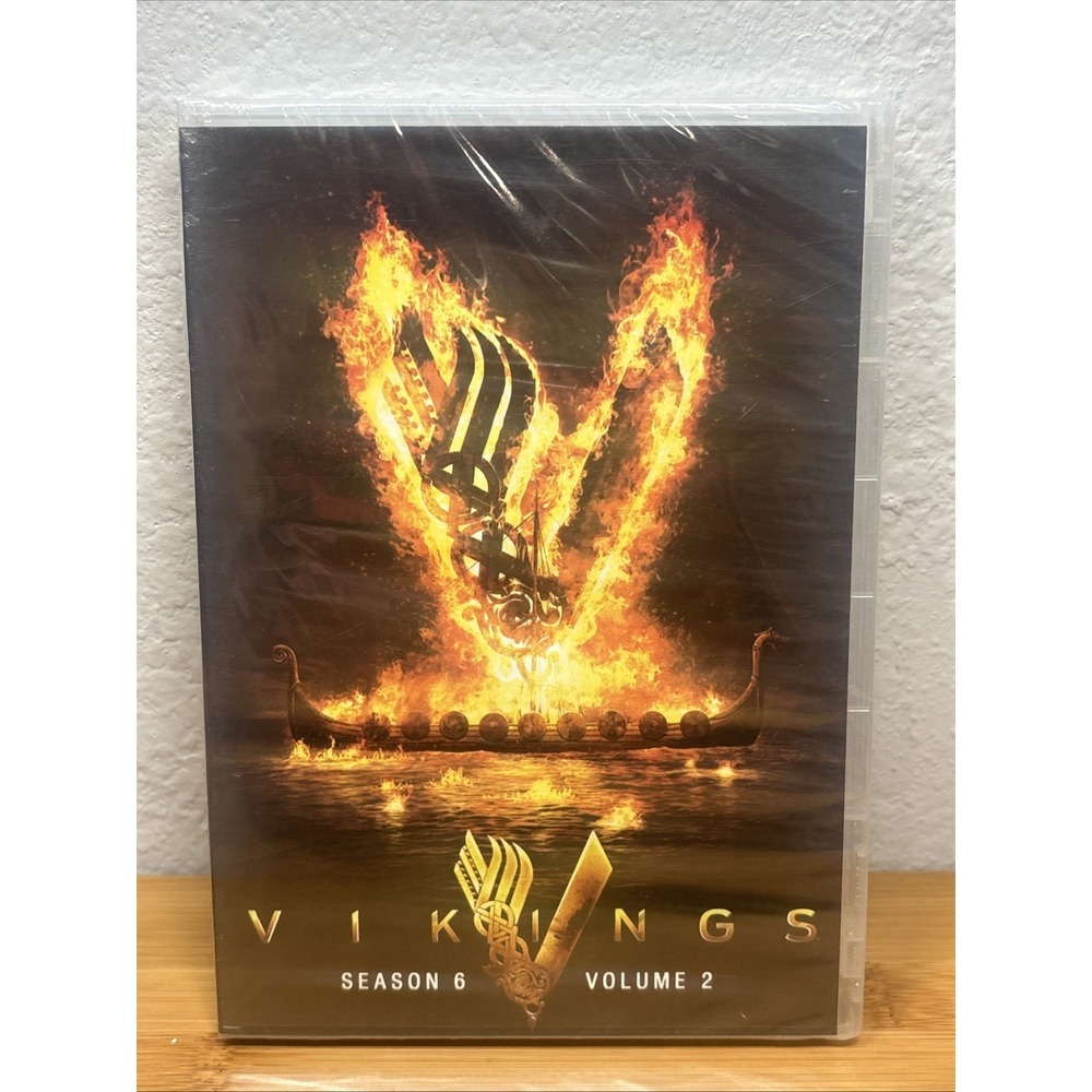 Vikings Season 6 (Volume 2, DVD, 3-Disc Set,‎ 2020)  New In Box Sealed